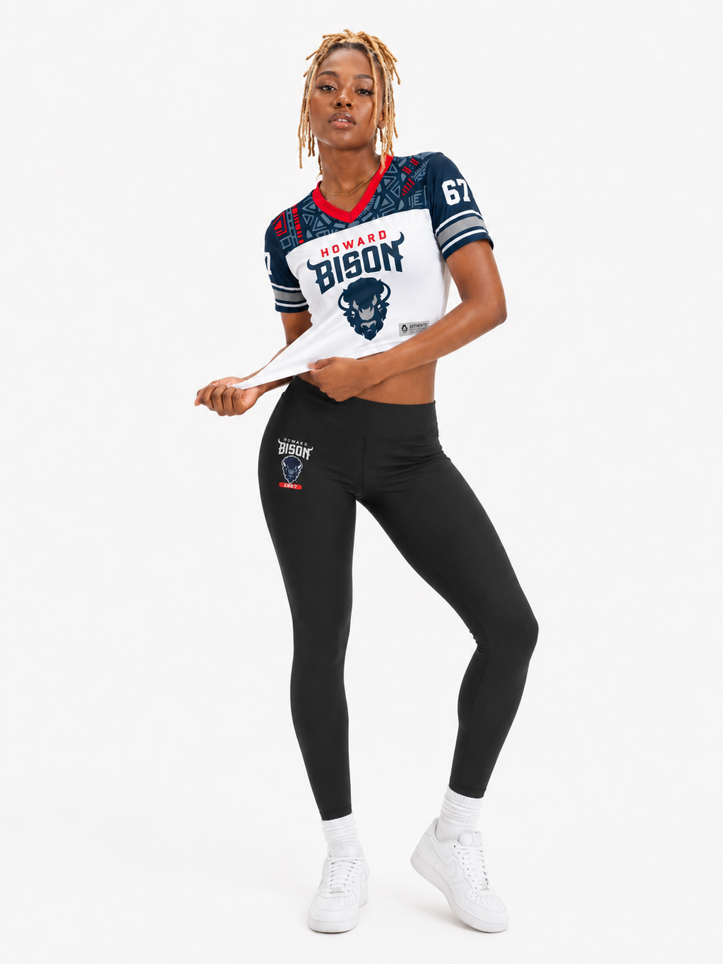 Women's Cropped Bison Jersey *Preorder*