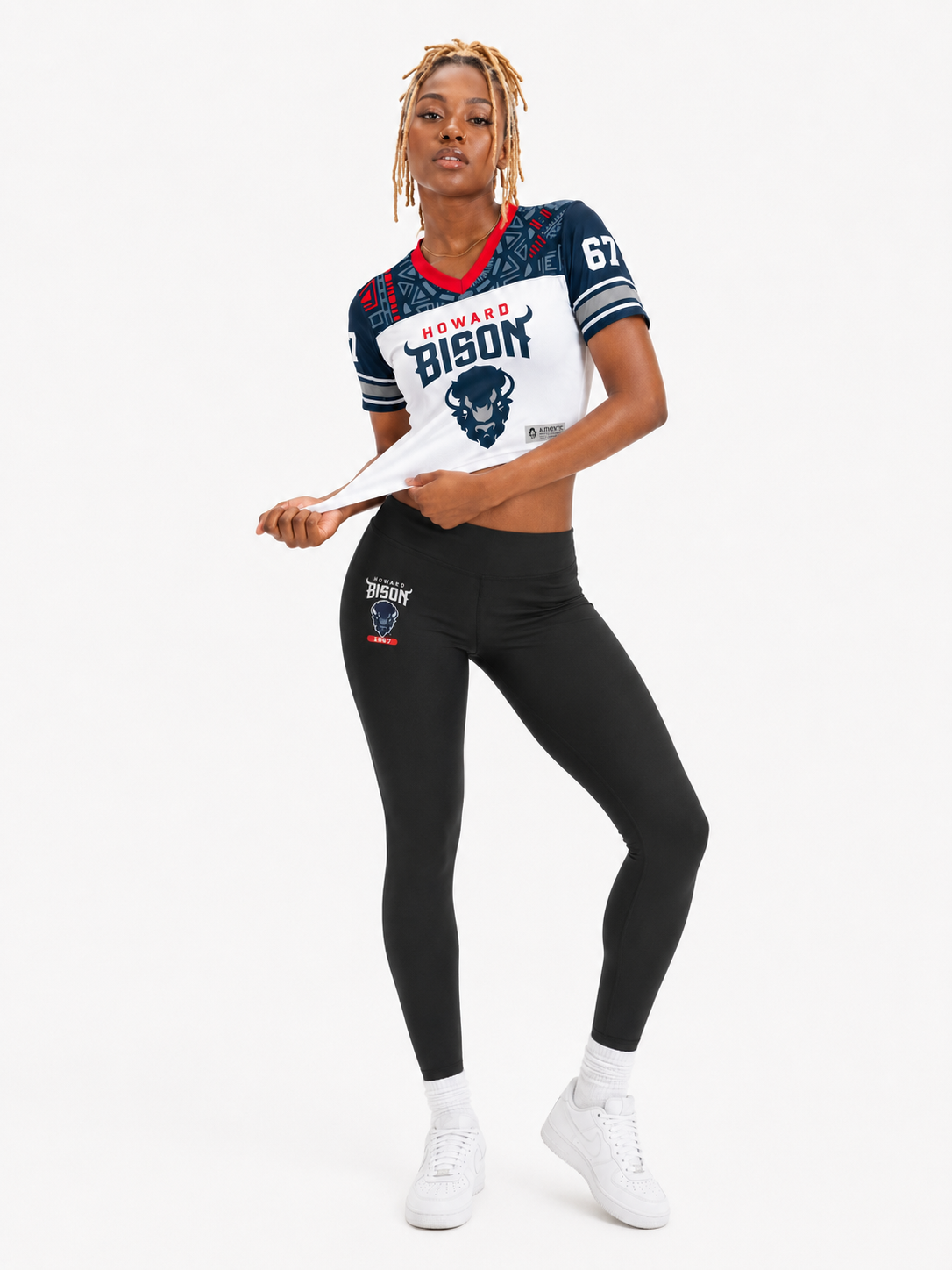 Women's Cropped Bison Jersey *Preorder*