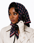 H Monogram Silk Scarf
