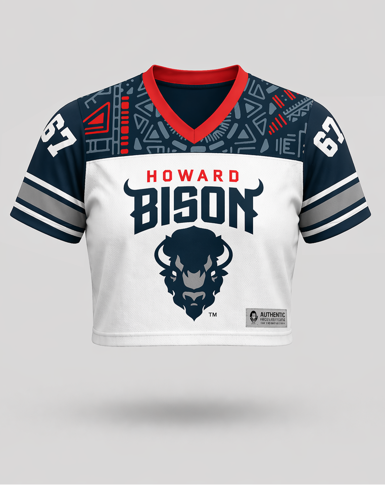 Women's Cropped Bison Jersey *Preorder*